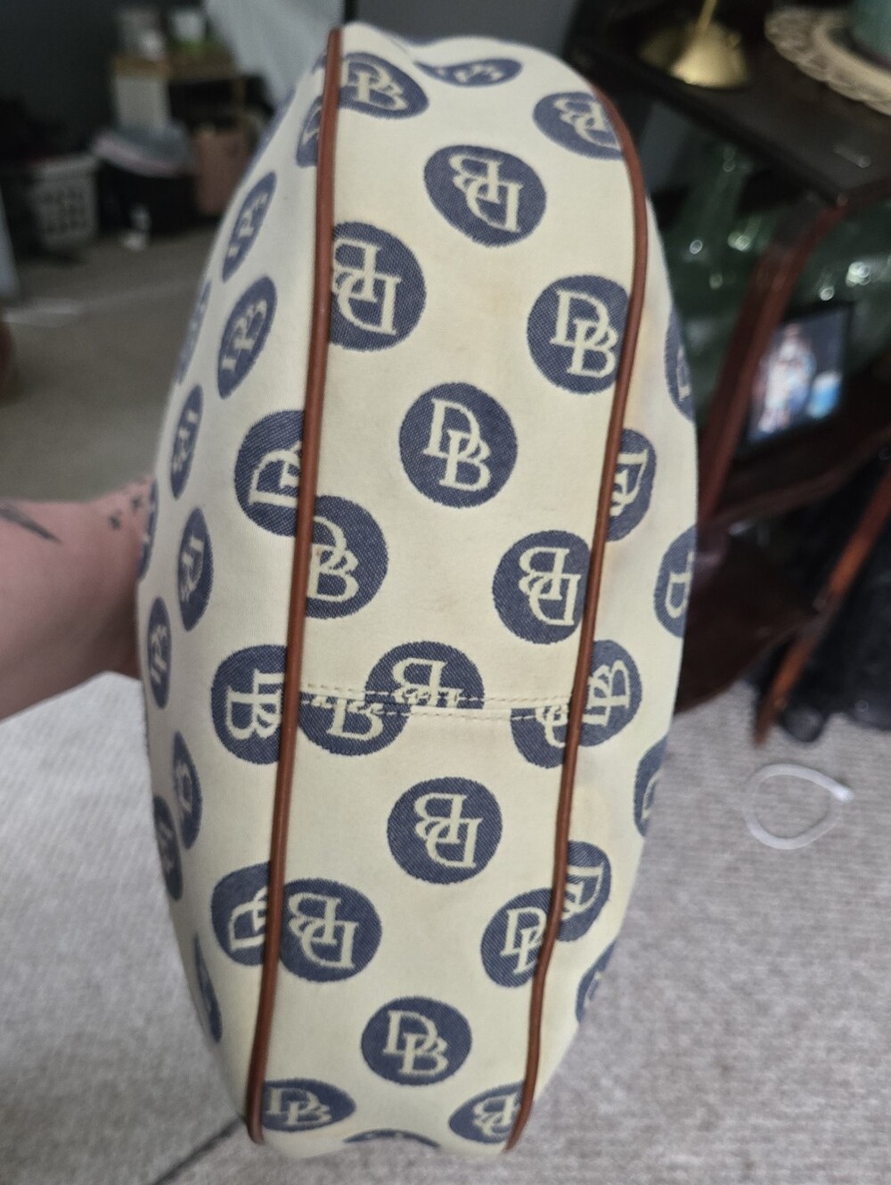 Dooney & Bourke Medallions Circle Hobo Shoulder Bag - Picture 6 of 11